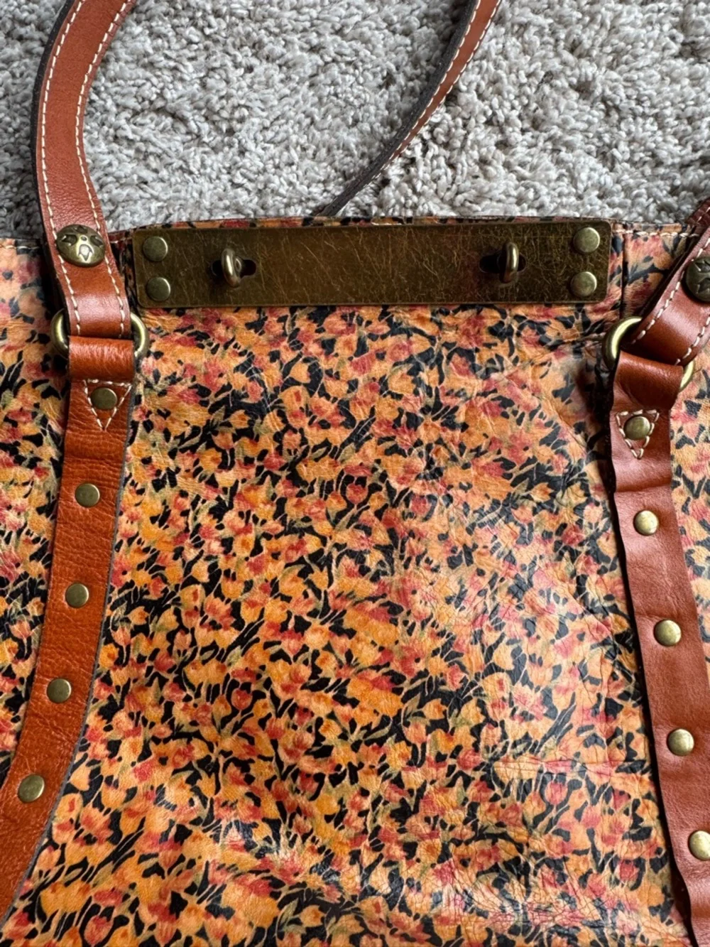 Patricia Nash (2) Brown Leather Tote Purse